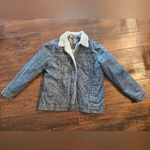 Wrangler Boys Size Large Sherpa Lined Rustic Jacket Size Large